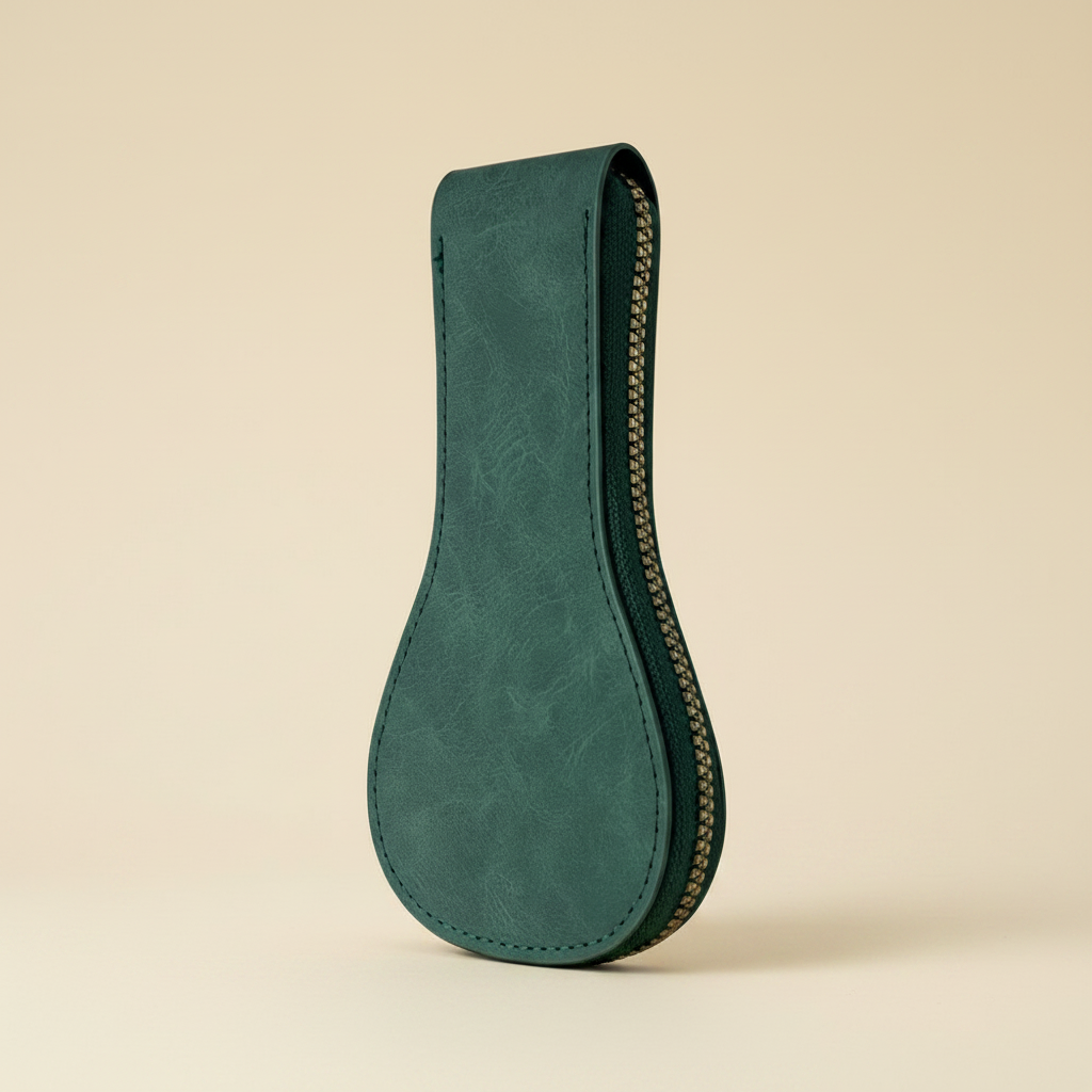 Étui à montre de voyage, une montre, coloris vert