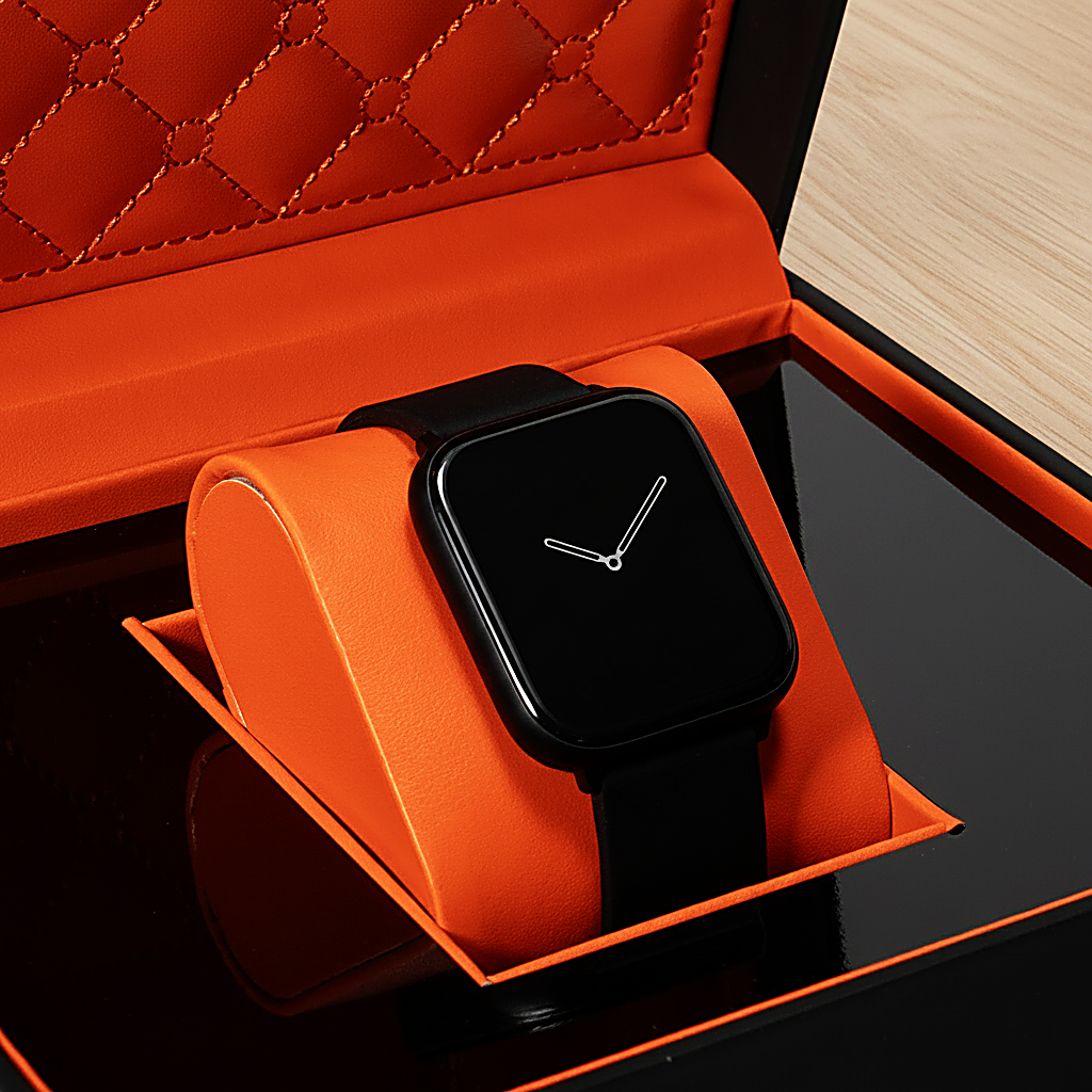 Coffret à montre blanc