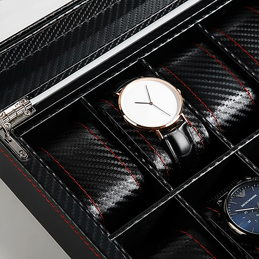 Tiroir à bijoux de la boîte à montres